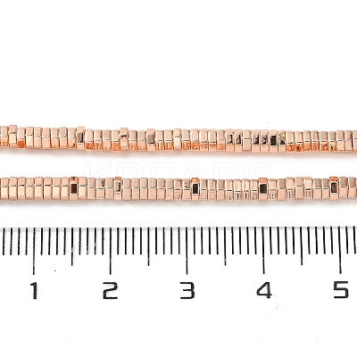 Electroplated Synthetic Non-magnetic Hematite Beads Strands G-I360-S01-03-1