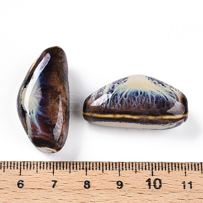 Handmade Porcelain Beads PORC-N008-08F-1