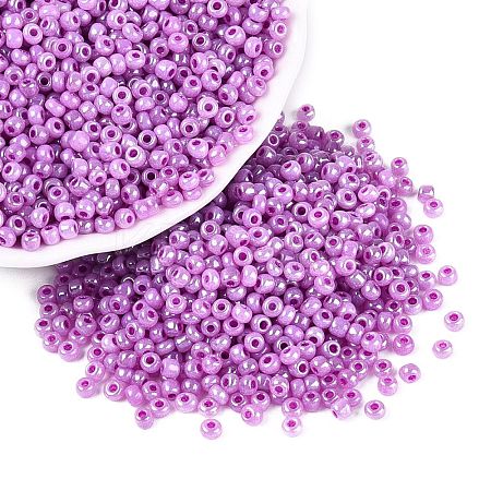 8/0 Ceylon Round Glass Seed Beads X-SEED-A011-3mm-150-1