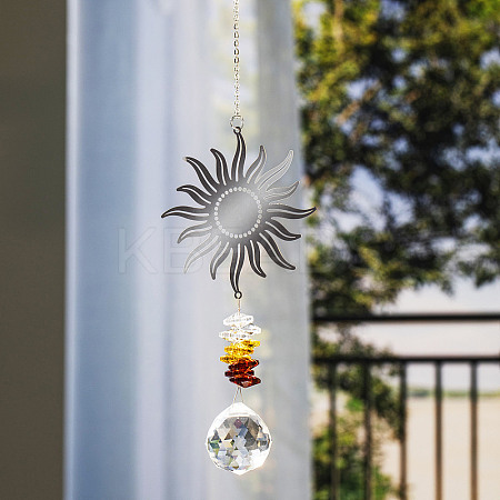 Metal Hanging Ornaments PW-WGA224D-01-1