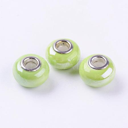 Handmade Porcelain European Beads OPDL-G001-13-1