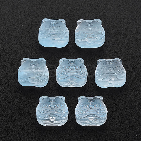 Transparent Glass Beads GLAA-T022-22-D02-1