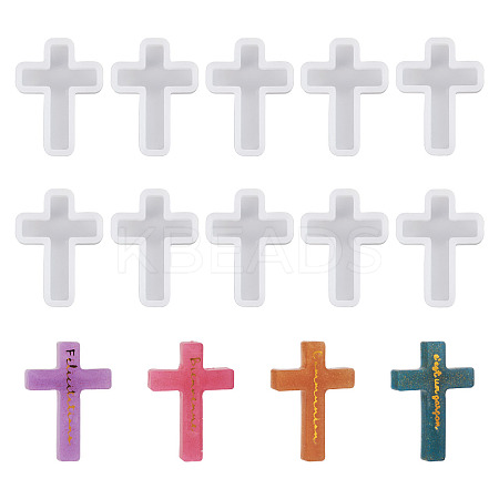 10Pcs DIY Silicone Molds DIY-TA0014-13-1