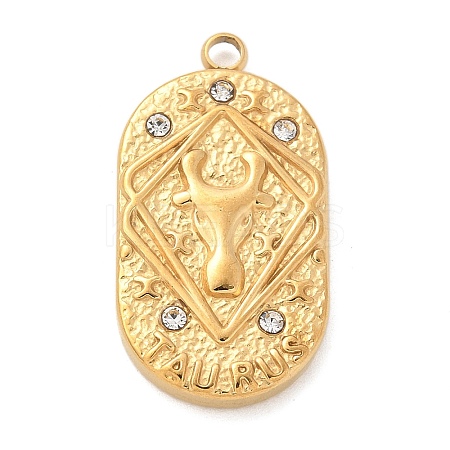 304 Stainless Steel Pendants LS-STAS-F349-03G-07-1