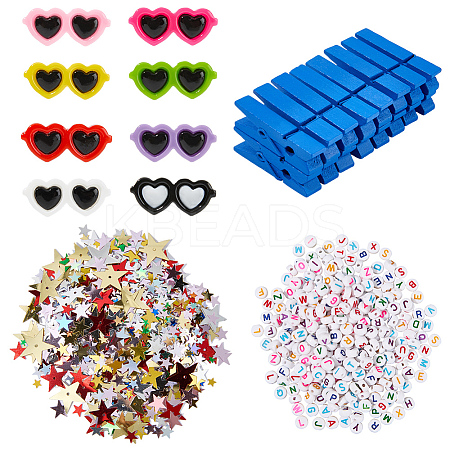 DIY Wooden Clips Making Kits DIY-SP0005-11-1