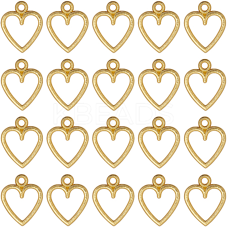 100Pcs Tibetan Style Alloy Charms FIND-SC0012-39G-1