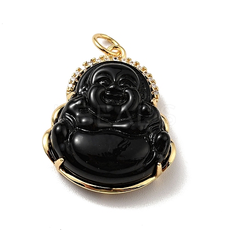 Natural Dyed Jade Pendants KK-C242-06G-01-1