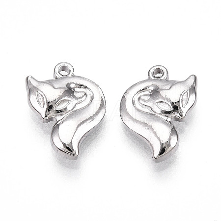304 Stainless Steel Pendants STAS-N109-146P-1