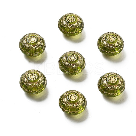 Transparent Acrylic Beads X-OACR-Q016-03A-1