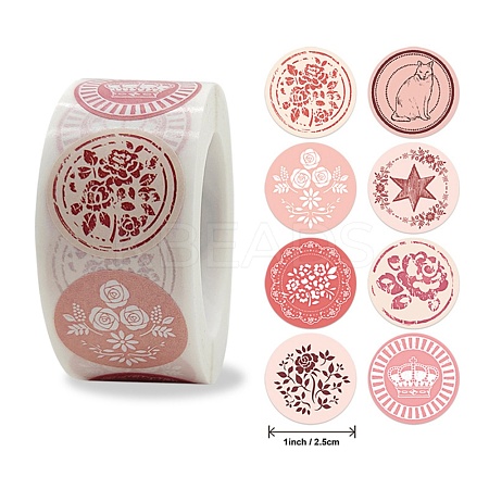 Self Adhesive Paper Stickers DIY-M023-07A-1