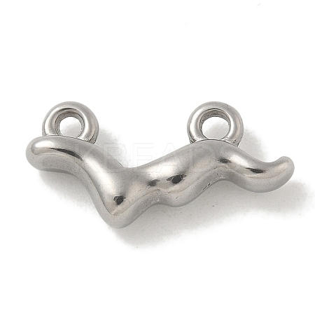 Anti-Tarnish 304 Stainless Steel Pendants STAS-Q334-49P-1