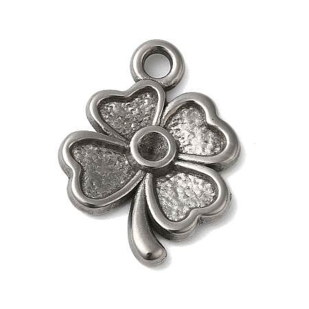 Non-Tarnish 304 Stainless Steel Pendant Rhinestone Settings STAS-N103-61P-1