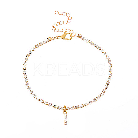 Fashionable and Creative Rhinestone Anklet Bracelets DA6716-9-1