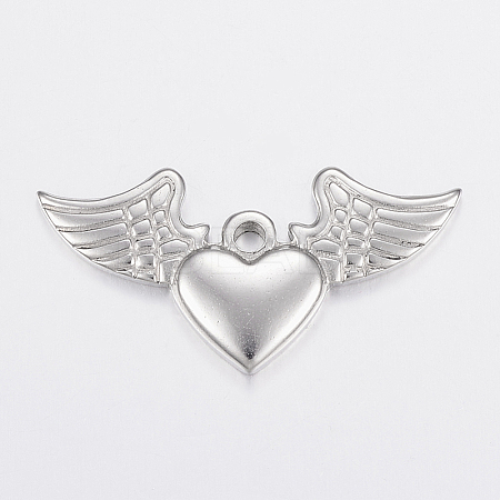 Tarnish Resistant 304 Stainless Steel Pendants X-STAS-G172-26P-1