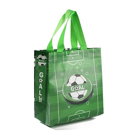 Football Printed Non-Woven Waterproof Tote Bags LS-ABAG-P012-B02-1