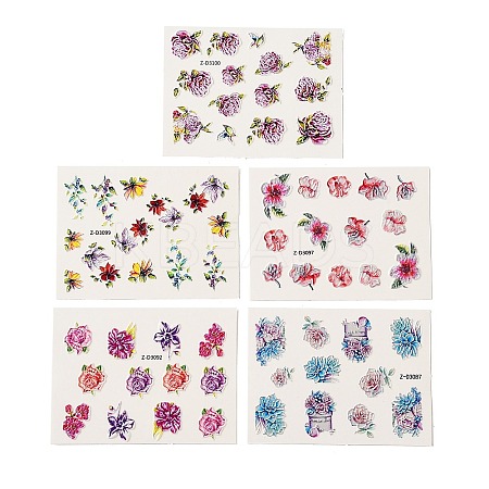 Nail Art Water Transfer Sticker MRMJ-S008-071-M-1