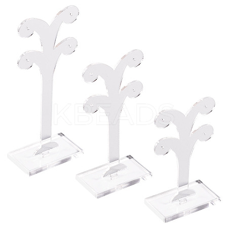 1 Set Acrylic Earring Display Tower Set EDIS-TA0001-003C-1