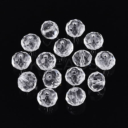 Baking Paint Transparent Glass Beads GLAA-N011-10mm-02-1