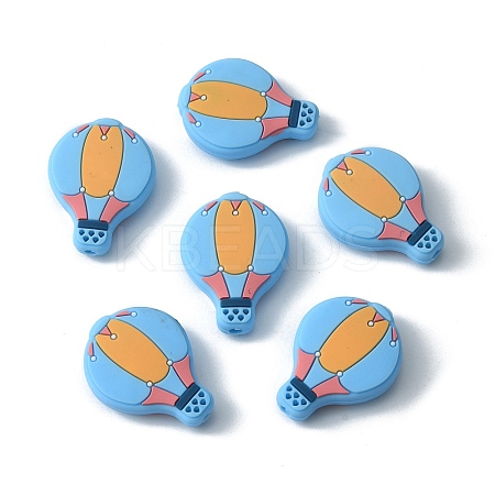 Silicone Beads SIL-WH0010-13D-1