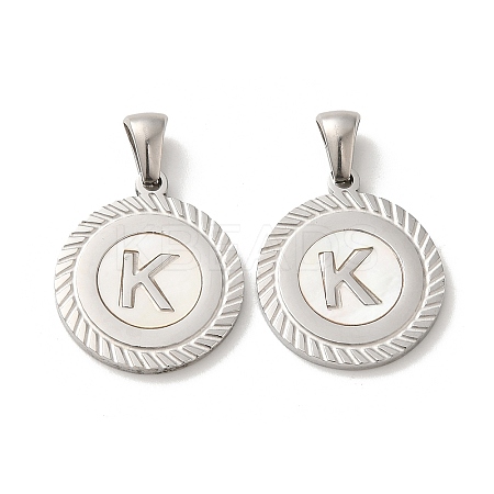 304 Stainless Steel Pendants STAS-I204-K-P-1
