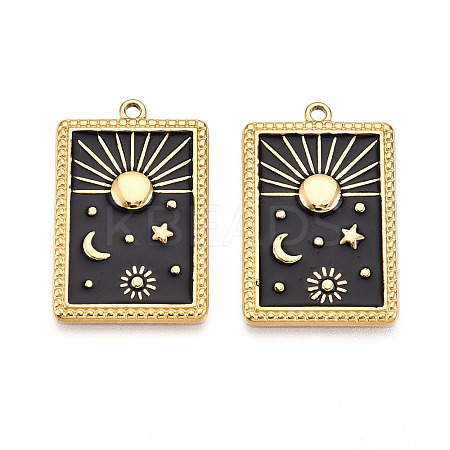 304 Stainless Steel Pendants X-STAS-N108-27B-G-1