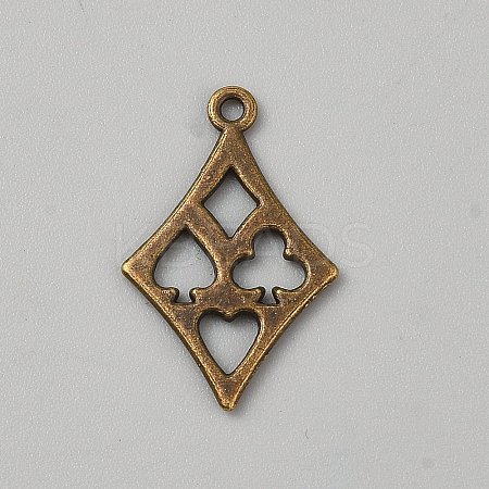 Tibetan Style Alloy Pendants FIND-CJC0011-86AB-1