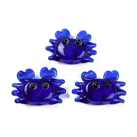 Handmade Lampwork Beads LAMP-Q031-018G-1