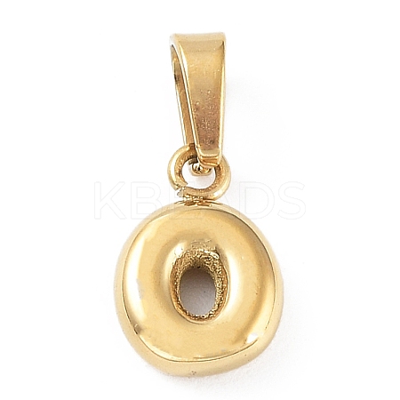 316L Surgical Stainless Steel Charms STAS-G315-01G-O-1