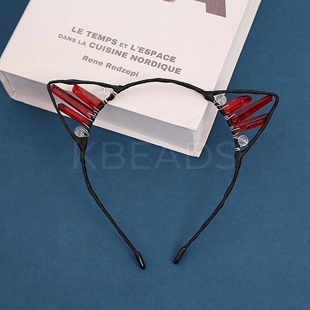 Natural Quartz Hair Bands PW-WG22359-03-1