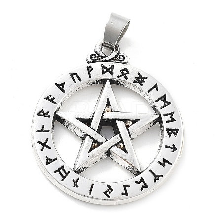 Tibetan Style Alloy Pendants FIND-I042-01AS-02-1