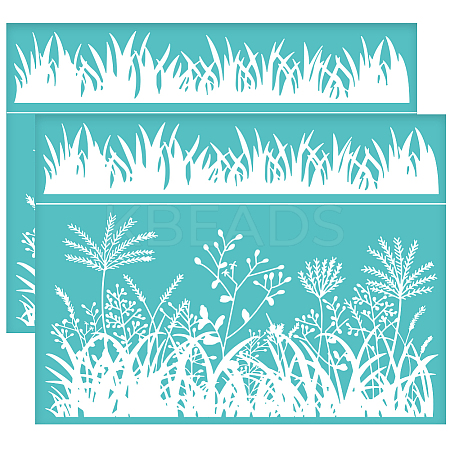 Self-Adhesive Silk Screen Printing Stencil DIY-WH0338-165-1