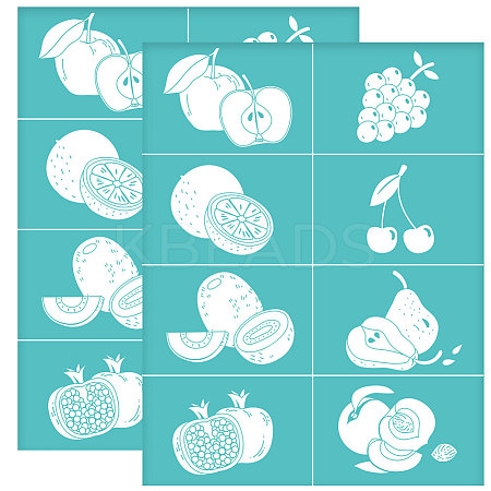 Self-Adhesive Silk Screen Printing Stencil DIY-WH0338-064-1