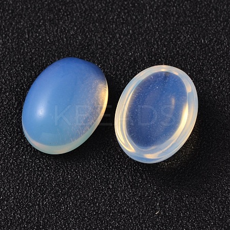 Oval Opalite Cabochons G-P131-8x6-06-1