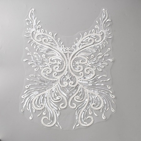 Polyester Cloth Patches PATC-WH0022-49B-1