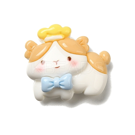 Cat Shape Opaque Resin Cabochons RESI-S10-02A-1