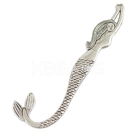 Tibetan Style Alloy Bookmarks TIBE-R307-02AS-RS-1