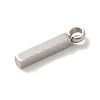 Non-Tarnish 304 Stainless Steel Charms STAS-L022-260P-2