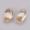 K9 Glass Rhinestone Pendants GLAA-K034-C05-A-2