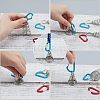 12Pcs 2 Colors Aluminium Alloy Tent Rope Tensioners FIND-FH0001-99-3