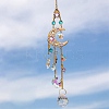 Glass Teardrop Moon Window Hanging Suncatchers LS-HJEW-B006-02B-1