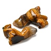 Natural Tiger Eye Carved Healing Squirrel Figurines DJEW-D012-01B-2