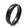 Ion Plating(IP) 304 Stainless Steel Flat Plain Band Rings STAS-I160-B-16mm-B-1