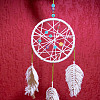 120Pcs 5 Styles Handmade Millefiori Glass Bead Strands LAMP-AR0001-33-7