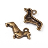 Tibetan Style Alloy Pendants PALLOY-TAC0010-14AB-2