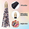 PU Imitation Leather Tassel Pendants FIND-TA0005-07B-3