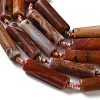 Natural Fire Crackle Agate(Dyed & Heated) Beads Strands G-A312-A03-01-4