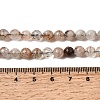 Natural Black Gold Rutilated Quartz Beads Strands G-D359-A02-6mm-5