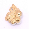 Alloy Cabochons Accessories with Enamel FIND-TAC0001-19B-2