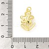 Rack Plating Brass Micro Pave Cubic Zirconia Pendants KK-S396-41G-3