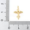 Brass Micro Pave Cubic Zirconia Pendants KK-U056-33G-3
